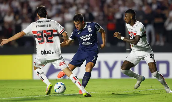 ¡Enorme resultado! Alianza Lima empató 2-2 contra Sao Paulo por primera vez en Copa Libertadores