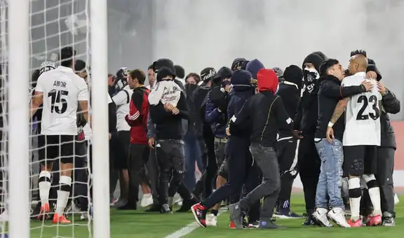 ¡Lamentable! Partido entre Colo Colo y Fortaleza por la Copa Libertadores fue cancelado debido a desmanes