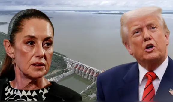 Donald Trump amenazó a México con sanciones y aranceles en una disputa por el Tratado de Aguas de 1944