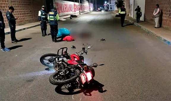 Motociclista pierde la vida tras chocar contra macetero de concreto en Tacna