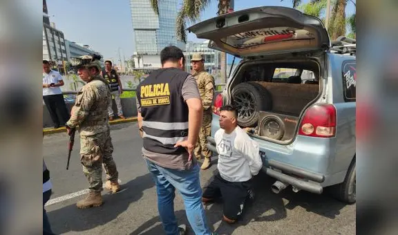 Cae extorsionador que amenazaba a colectiveros de la avenida Javier Prado tras ser reconocido por un adorno en su vehículo