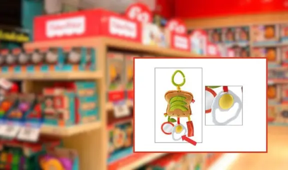 Indecopi insta a dejar de usar este juguete de Fisher-Price por riesgo de asfixia en bebés