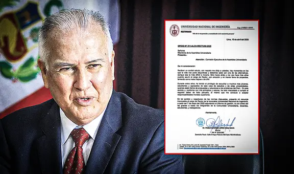 Alfonso López Chau renuncia al rectorado de la UNI: iniciará su campaña con el partido Ahora Nación