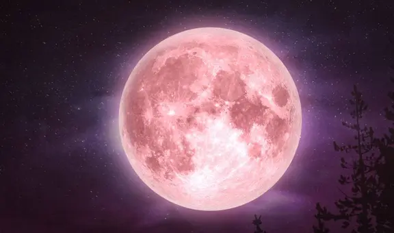 Impresionante Luna Rosa 2025: a qué hora, dónde, cómo ver y todos los detalles del fenómeno astronómico en Colombia