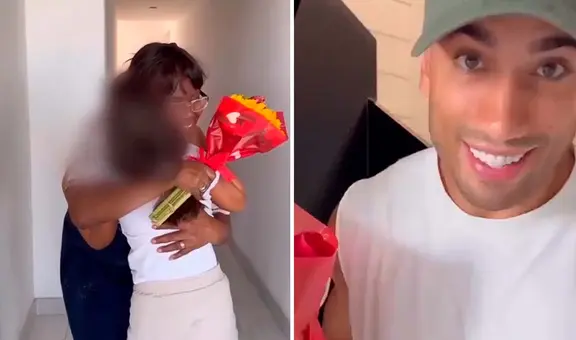 Said Palao conmueve a sus trabajadoras del hogar al organizarles una emotiva sorpresa junto con su hija