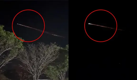 México: Avistan un supuesto meteorito en varias regiones del país y el fenómeno se vuelve viral