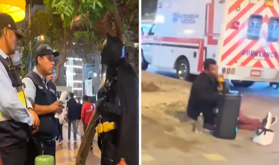 Serenos querían desalojar a persona ciega y ‘Batman’ lo defiende: “El verdadero Caballero de la Noche”