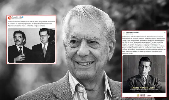 Adiós a Mario Vargas Llosa: reacciones EN VIVO de figuras y organismos internacionales por la muerte del nobel peruano