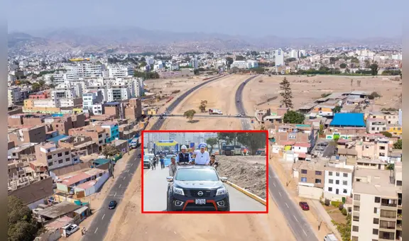 Vía Expresa Sur ya está al 100 %: así luce la ruta de carriles auxiliares hacia la Panamericana Sur