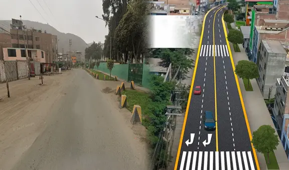 La renovada avenida que conectará Ate con la Carretera Central: obra de S/9 millones reducirá el tráfico en Lima Este