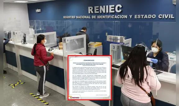 Reniec da ultimátum a entidades públicas: solo tendrán 5 días para depurar acceso a su base de datos