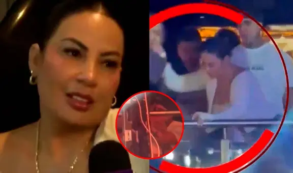 Pamela López habría discutido con Paul Michael en conocida salsoteca: filtran sorpresivas imágenes del tenso momento