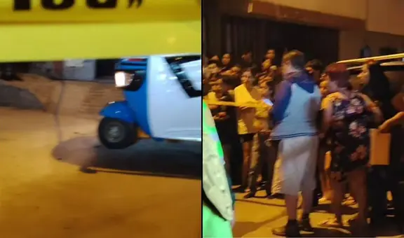 Feroz crimen en Surco: sicarios asesinan a balazos a joven mototaxista