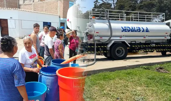 Trujillo y distritos de La Libertad tendrán cortes de agua por limpieza de reservorios de Sedalib hasta mayo: zonas y horarios afectados