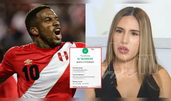 Darinka Ramírez expone chat con Jefferson Farfán donde le regala S/18.000: "A raíz la denuncia quiso cobrármelo"
