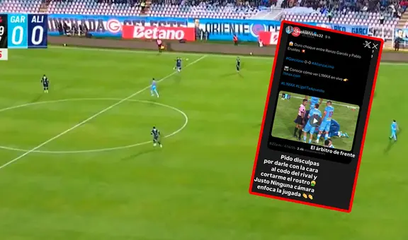 Delantero de Garcilaso arremetió contra Alarcón por no expulsar a jugador de Alianza Lima: "Ninguna cámara enfoca la jugada"