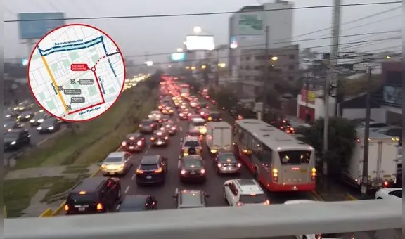 Corredor Rojo modifica su ruta tras colapso vehicular en La Molina: ATU implementa desvío y paradero temporal