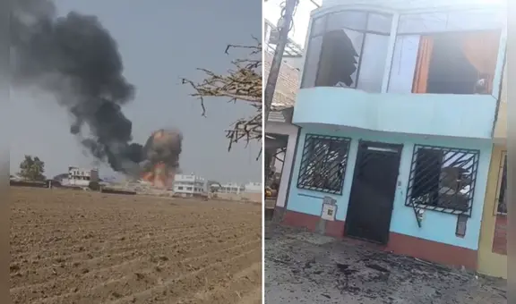 Onda expansiva tras explosión en Lurín alcanza un kilómetro a la redonda y deja casas afectadas