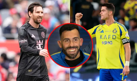 Lionel Messi y Cristiano Ronaldo podrían jugar juntos: Carlos Tévez revela que podría hacer realidad este sueño