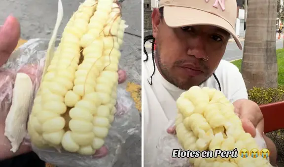 Mexicano visita Perú y queda decepcionado al probar choclo con queso: “Le falta la mayonesa”