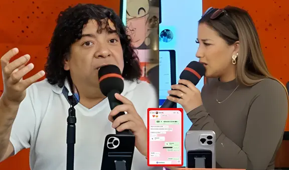 Carlos Vílchez expone tremendo error de Xiomy Kanashiro en chat con Jefferson Farfán: "Era un banco chico"