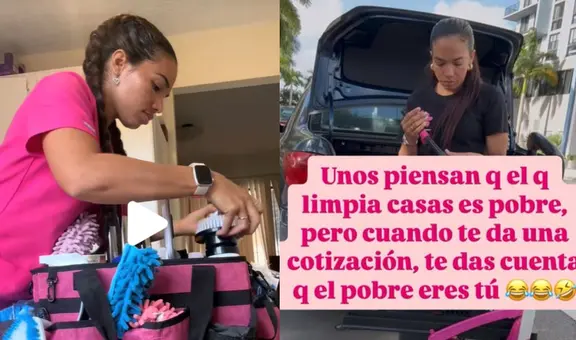 La inmigrante cubana que triunfa en EEUU limpiando casas en Miami por US$300 en 4 horas: ''Cobro lo que no gana un médico en mi país''