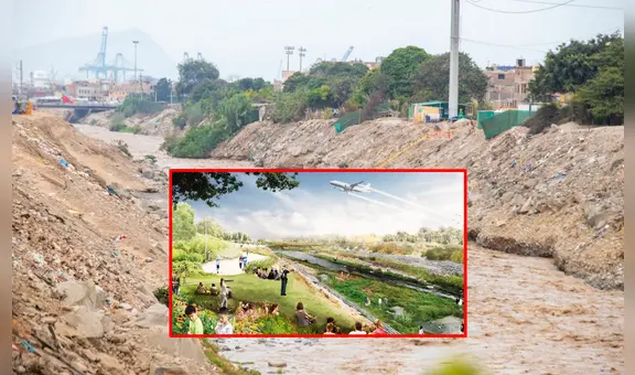 El nuevo parque fluvial de Callao con viabilidad técnica que no avanza: permitiría recuperar 7.5 km del río Rímac
