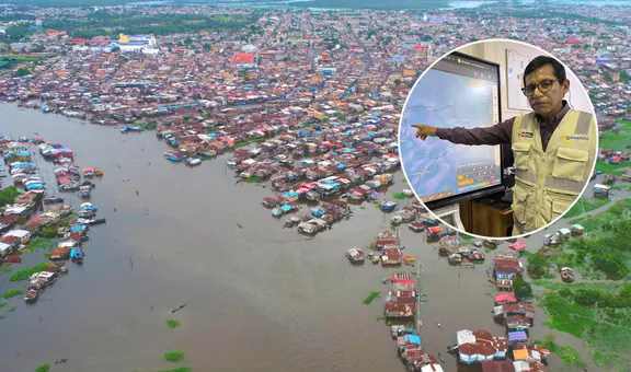 Iquitos: 50 asentamientos humanos en riesgo por alerta roja del río Amazonas