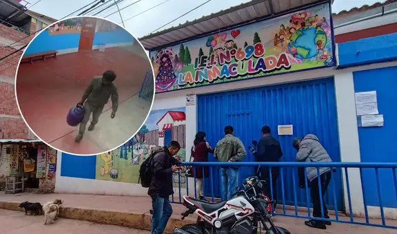 Ladrón roba dinero que era para el desayuno de escolares en Cusco