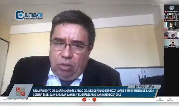 Juez vinculado a los hermanitos de César Hinostroza, Oswaldo Espinoza presidirá el JEE Lima Centro