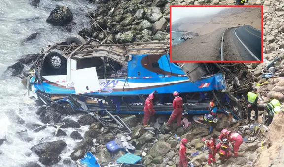 El fatídico accidente del bus en Pasamayo que cayó a un abismo de más de 100 metros en 2018: murieron 52 personas