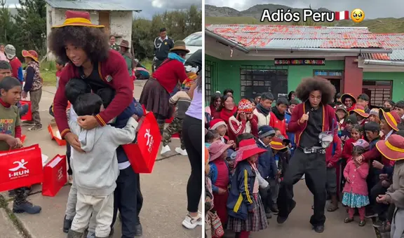 Tiktoker Noel Goes Crazy se despide del Perú tras ayudar a niños en zonas rurales: “La mejor experiencia”