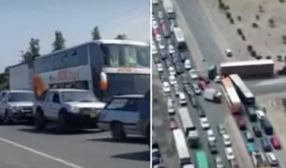 Semana Santa: se registra gran congestión vehicular en el ingreso a Chancay por viajes familiares