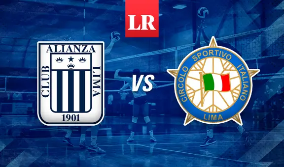 ¿A qué hora juega Alianza Lima vs Círcolo Sportivo Italiano EN VIVO por la Liga Peruana de Vóley?