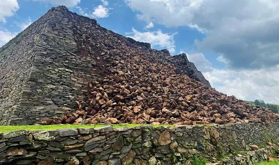 Una antigua pirámide de América Latina se derrumbó y quedó reducida a escombros: “Un mal augurio”