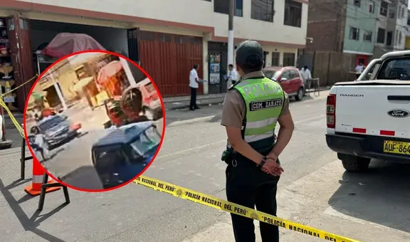 Falso taxista asalta y dispara contra un hombre en San Juan de Lurigancho: vecinos lanzaron objetos para frenarlo