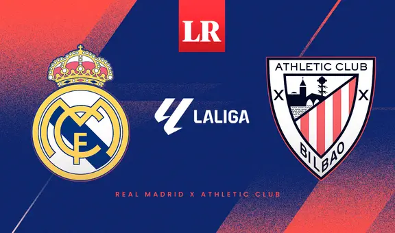 Real Madrid vs Athletic Club EN VIVO: ¿a qué hora juegan y dónde ver el partido por LaLiga de España?