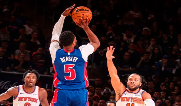 Karl-Anthony Towns va por su anillo: New York Knicks derrotó 123-112 a Detroit Pistons y tomó ventaja en los playoffs NBA
