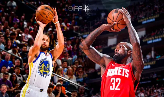 ¿Qué canal transmite Warriors vs Rockets EN VIVO y a qué hora juega Stephen Curry por los playoffs de la NBA 2025?