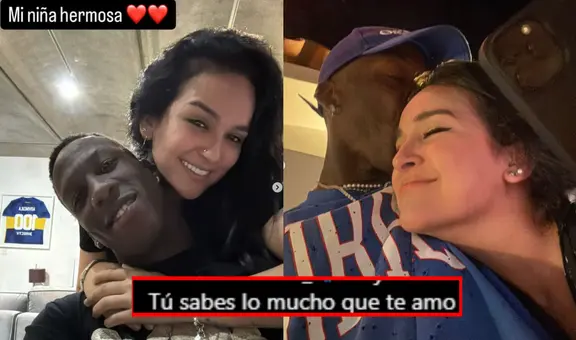 Futbolista Luis Advíncula sorprende al decirle “te amo” a Daniela Darcourt y ella responde: “Gracias por amarme como nadie”