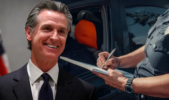 La nueva ley de tránsito en California firmada por Gavin Newsom, sancionará con fuerte multa a quienes realicen esta actividad al volante