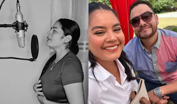 Viuda de ‘El Ruso’ de Armonía 10 canta en su memoria a un mes de su fallecimiento: “Duele aceptar que te fuiste”