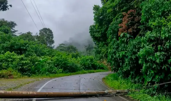 Pobladores del distrito de Kosñipata, en Cusco, quedan incomunicados tras intensas lluvias