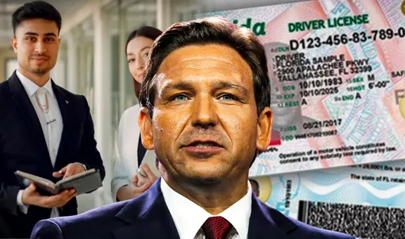 Ron DeSantis y su buena noticia para trabajadores en EEUU: Ley de Licencia Universal abre puertas laborales en Florida este 2025