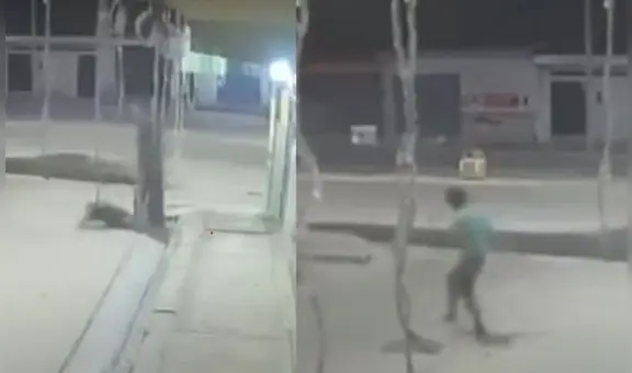 Se fue sin nada y herido: ladrón se lanza desde segundo piso de pollería para escapar en Iquitos