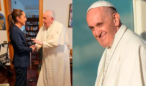 Sheinbaum expresa su pesar por la muerte del papa Francisco​: "Deja un gran legado de verdadero amor al prójimo"