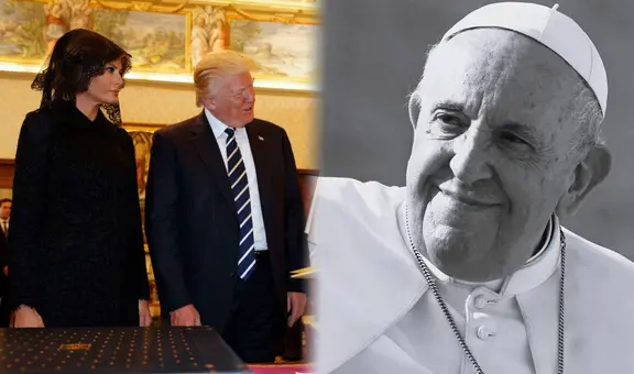 La Casa Blanca rinde homenaje al papa Francisco tras su muerte publicando fotos con Donald Trump y Melania Trump