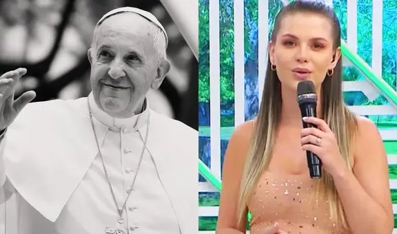 Brunella Horna lamenta el fallecimiento del papa Francisco y comparte emotiva foto de su encuentro: “Que su ejemplo nos inspire”