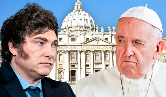 Javier Milei se despide y lamenta muerte del papa Francisco, pero antes lo llamó "representante del Maligno"
