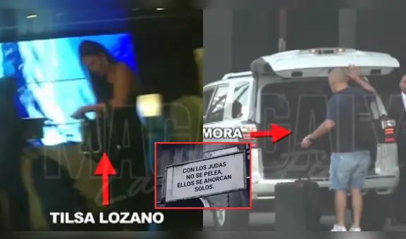 Tilsa Lozano y Jackson Mora son ampayados pasando la noche en hotel tras dedicarse fuertes indirectas en redes